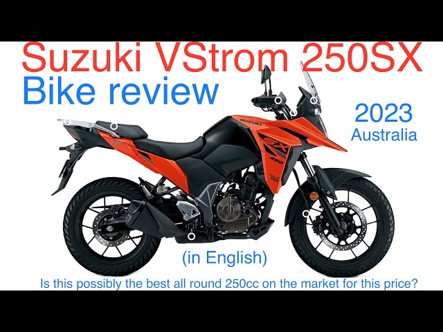 Suzuki VStrom 250SX Review - A little gem! 2023  (69)