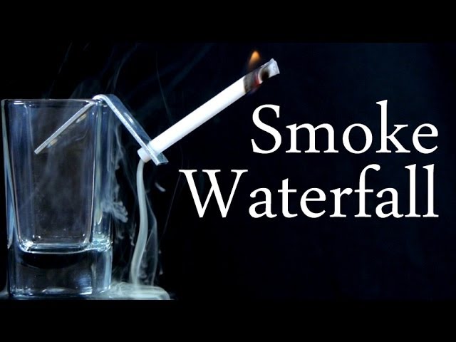 How to Make a Smoke Waterfall With Sticky Notes