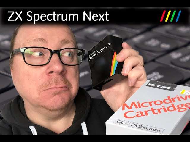 Sinclair ZX Spectrum Next Vs ZX Microdrive - Does it work???