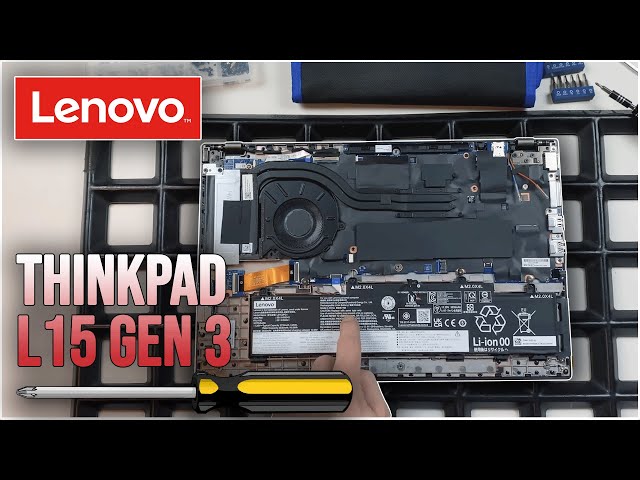Lenovo ThinkPad L15 Gen 3 von Innen - RAM, SSD, Akku, Lüfter wechseln