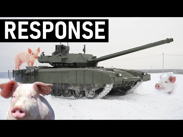 Response to LazerPig and the T-14 Armata dispute