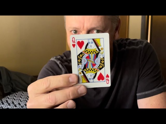 Magic through the phone for somebody! #magic #trick #cards