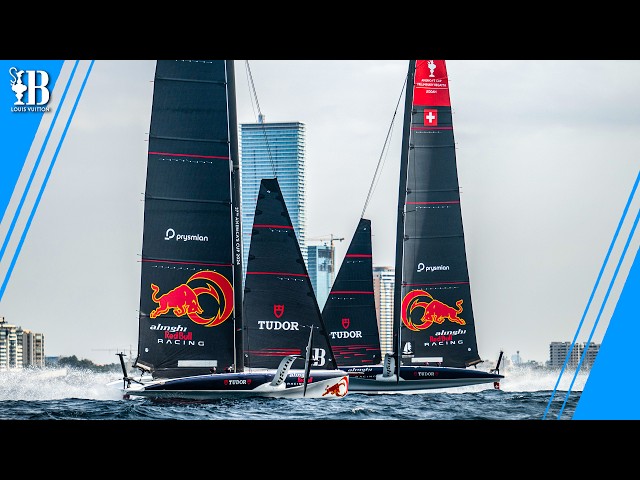 Swiss ESCAPE WINTER with Two-Boat Training in Jeddah | Day Summary - 17th January | America's Cup