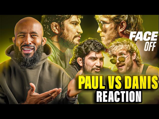 LOGAN PAUL vs DILLON DANIS FACEOFF REACTION | Demetrious Johnson