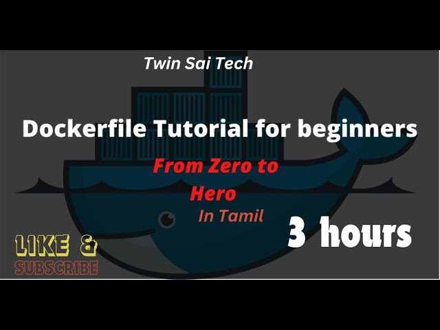Docker full course in Tamil zero to Hero for beginners