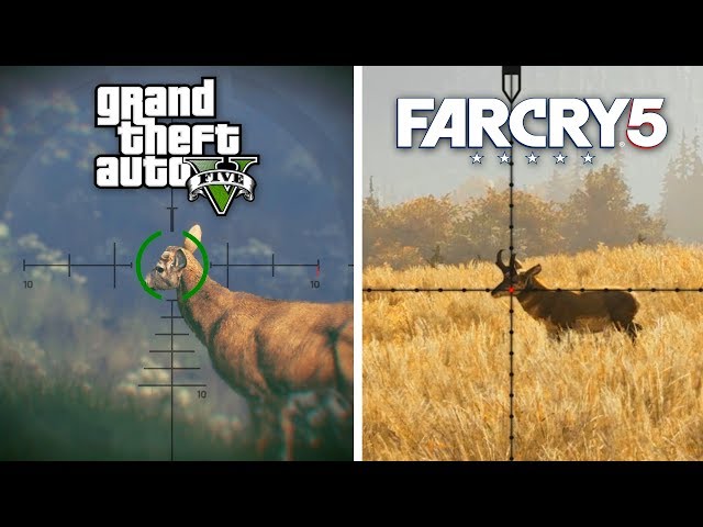 GTA 5 vs Far Cry 5 - Graphics and Gameplay Comparison (ULTRA SETTINGS IN 1080P 60FPS)