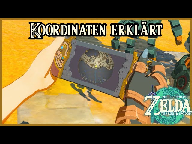 Koordinaten erklärt Zelda Tears of the Kingdom