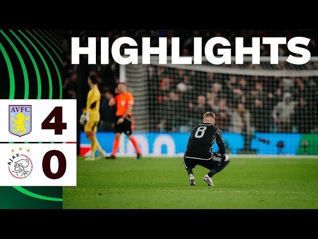 Highlights Aston Villa - Ajax | UEFA Conference League