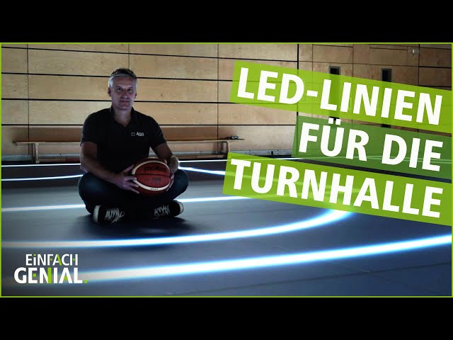 Ballsport auf Glasböden mit LED-Linien | Einfach Genial | MDR