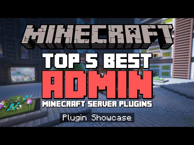Top 5 Best MODERATION Plugins For Your Minecraft Server (1.20+)