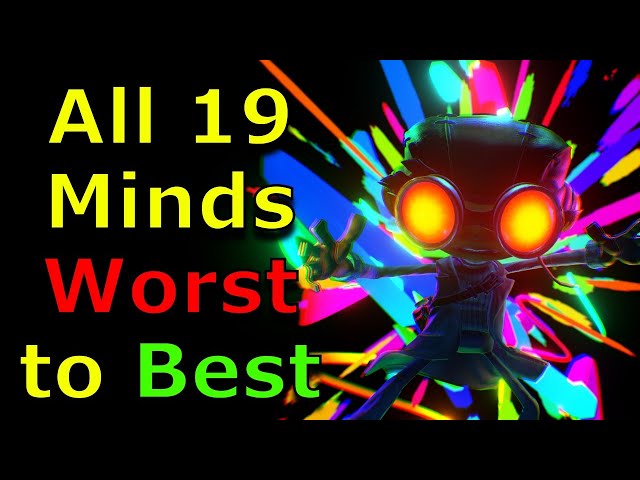 Psychonauts Minds: Worst to Best