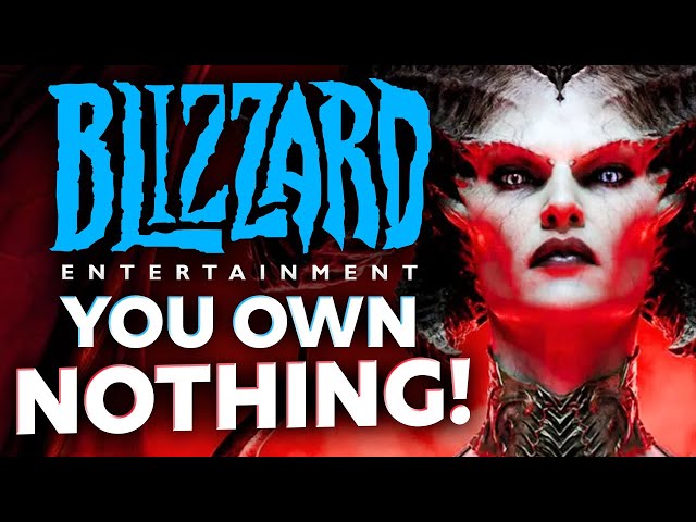Blizzard says "No Ownership" of Our Games - Inside Games