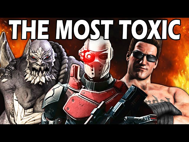 The Most Toxic Characters in NetherRealm Games!