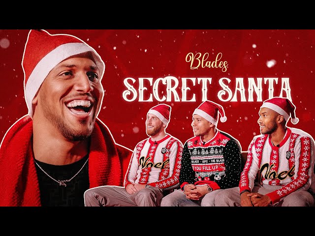 A Blades Secret Santa with Vini Claus, McBurnie, Hamer & Trusty! 🎅🎄