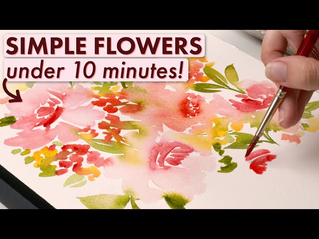 Crash Course on Perfect Loose Watercolor Florals