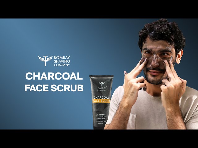 Charcoal Face Scrub | Exfoliates and Deep Cleanses Skin | @Bombayshavingcompany
