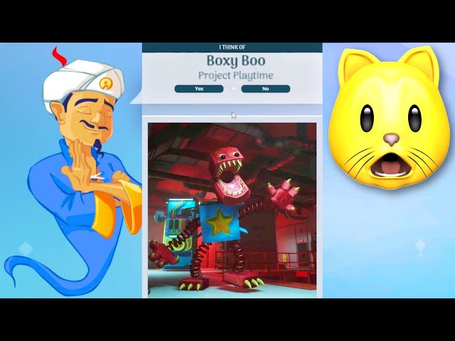 Can Akinator Guess PROJECT: PLAYTIME Boxy Boo?