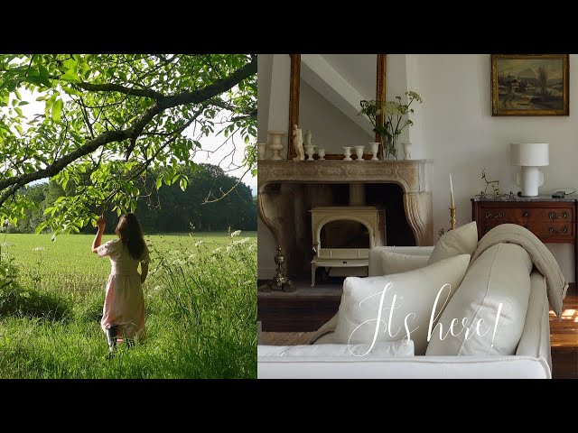 Our dream poêle a bois arrives | French farmhouse | Visit with Marloes from “French Country Life.”
