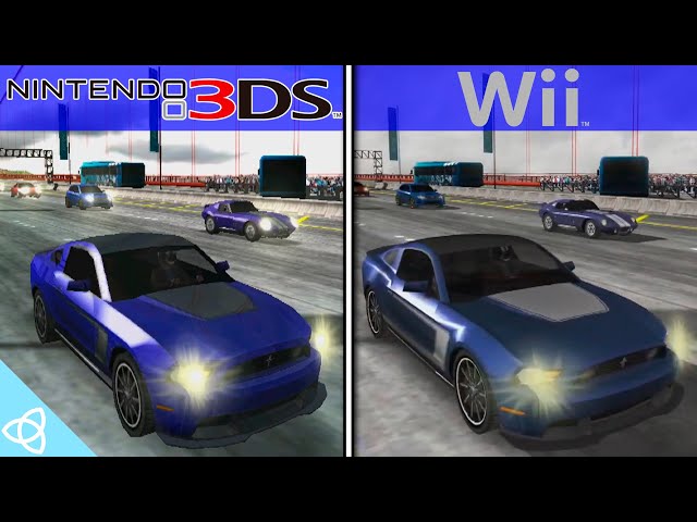 Need for Speed: The Run - 3DS vs. Wii | Side by Side