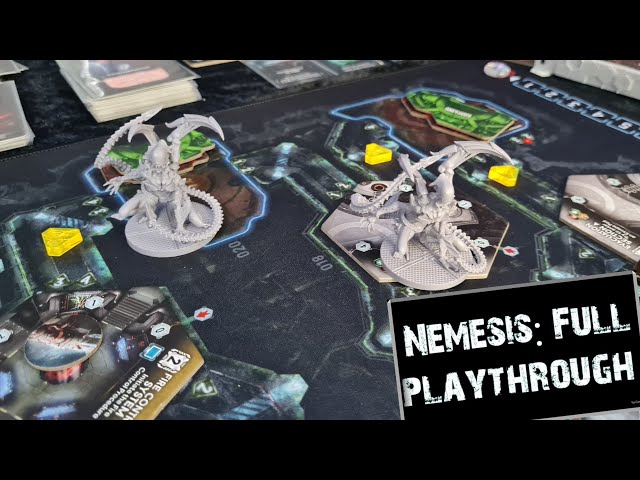 Nemesis board game full playthrough