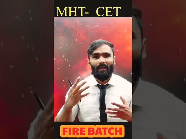 FIRE 🔥 batch for MHT - CET ( 12th Science) #pradeepgriupdate #mhtcet2022