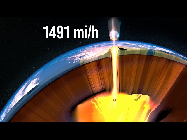 What If a Tungsten Ball Hits the Volcano at the Speed 131,000 ft/sec?