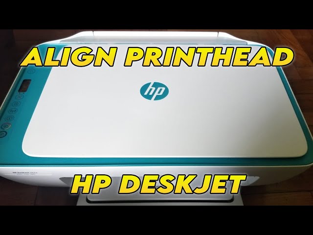 How to Fix Alignment Errors on HP Deskjet Printer (Align Printhead)