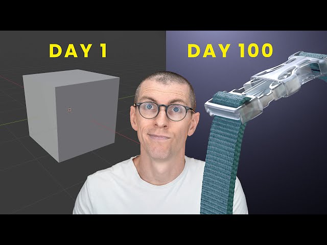 I Spent 100 Days Learning Blender