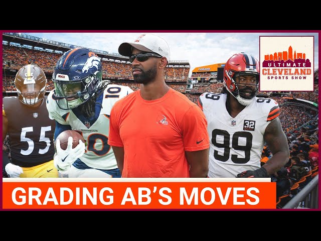 GRADING THE CLEVELAND BROWNS OFFSEASON MOVES: Does Andrew Berry get an "A" for his work so far?
