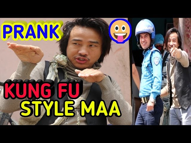nepali prank - kung fu style || nepali best prank video ever || Alish Rai ||