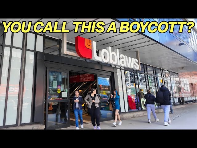 Loblaws is out of Control! Day 1 of the Boycott Toronto Walk (May 2024)