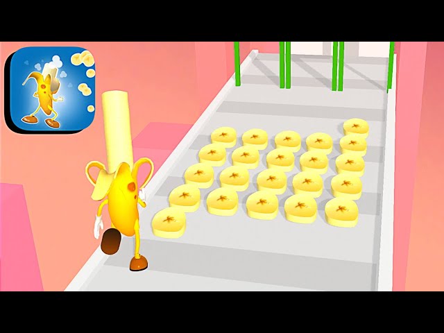 Banana Rush 3D ​- All Levels Gameplay Android,ios (Part 1)