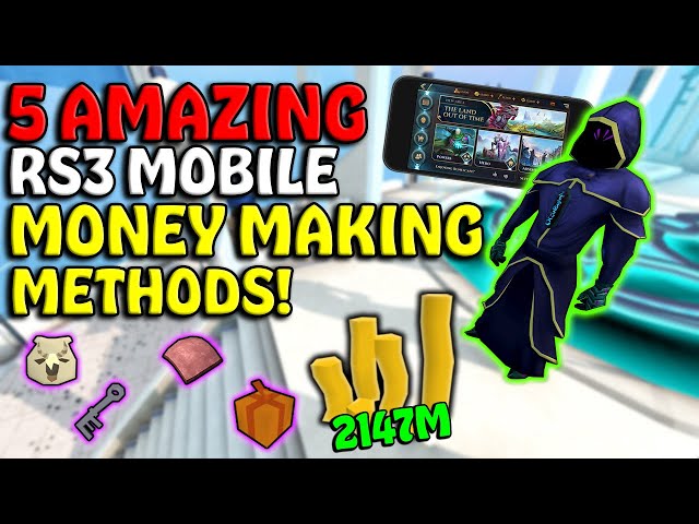 Make Bank With These 5 Methods! - Rs3 Money Making Guide!
