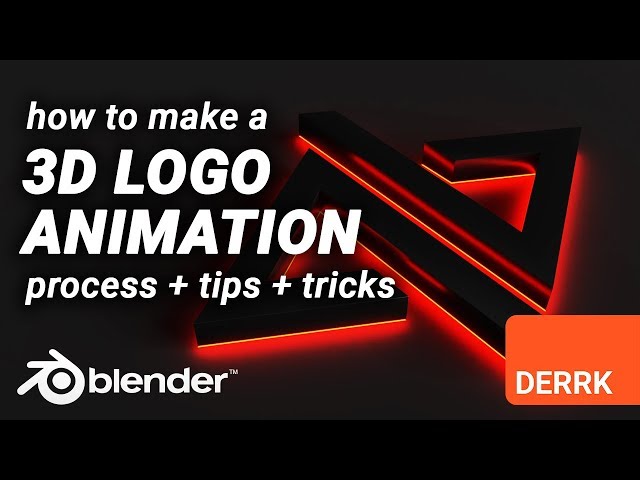 3D Logo Animation in Blender