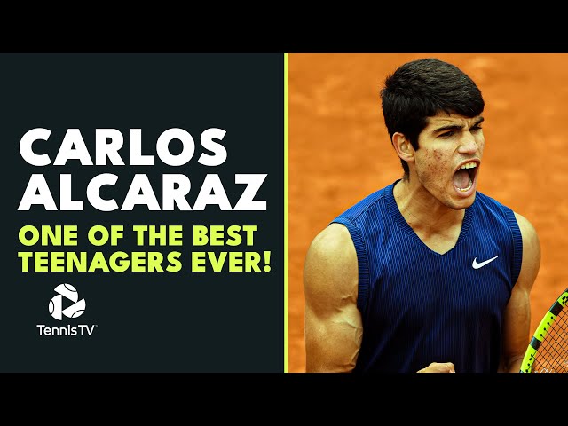 Carlos Alcaraz: One Of The BEST Tennis Teenagers Ever! ✨