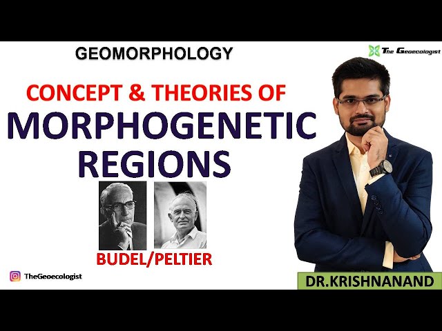 Morphogenetic Regions |Evolution of Climatic Geomorphology |Budel & Peltier's Morphogenetic Regions