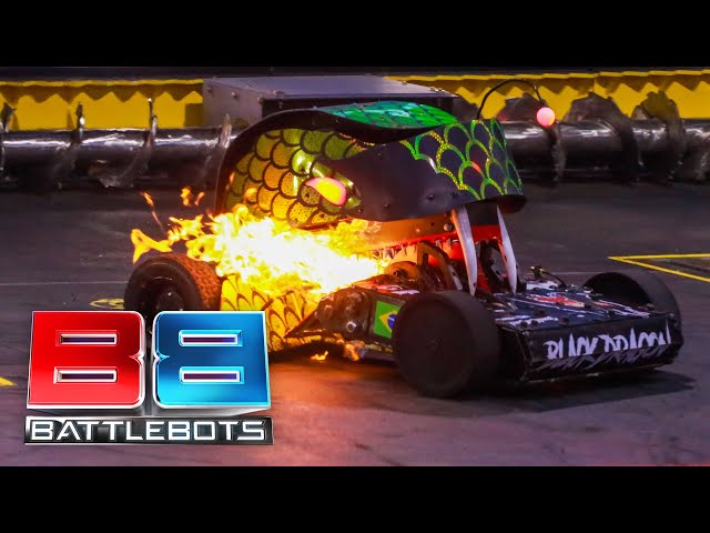 THIS IS UP CLOSE AND PERSONAL! | Kracken vs Black Dragon | BattleBots