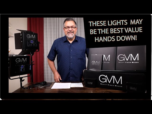 GVM 50RS LED Panel Bi-Color & RGB Overview