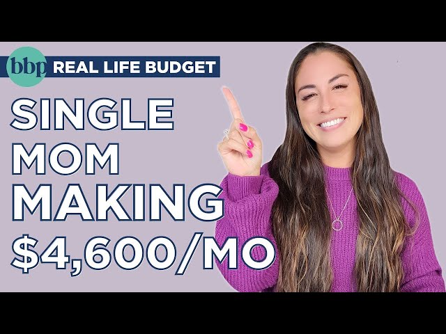 BBP REAL LIFE BUDGET | Single Mom + Living in Orange County