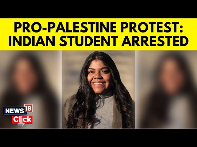 Pro Palestine Protest | Indian-Origin Princeton Student Arrested | Ceasefire In Gaza | News18 | N18V