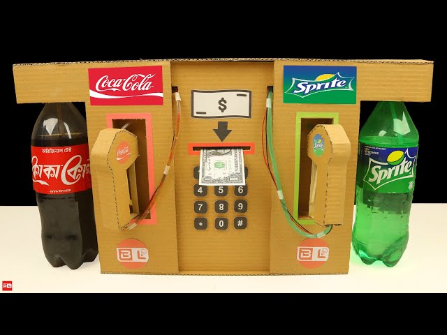 How to Make Coca Cola and Sprite Fountain Machine at Home