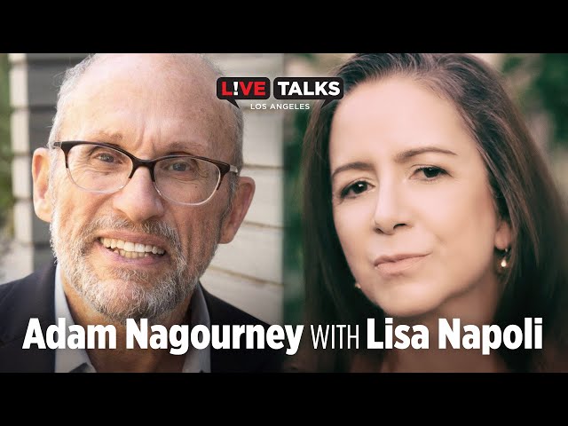 Adam Nagourney in conversation with Lisa Napoli at Live Talks Los Angeles