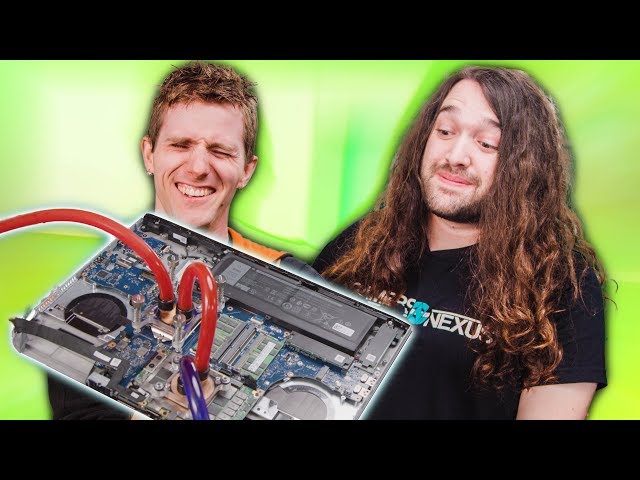 Sub-Zero Laptop Cooling?! - Feat. Gamers Nexus