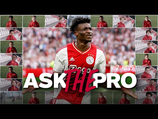🎤👦 ASK THE PRO #2 ft. Mohammed Kudus | 'Isn't this a question for Heitinga?' 😂