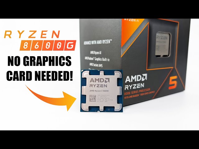 The Impressive AMD RYZEN 5 8600G Hands-on: RDNA3 APU Surpasses Expectations!