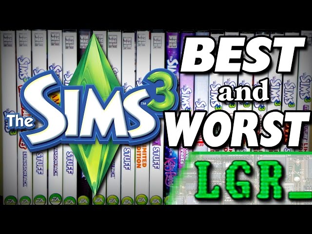 LGR's Best (and Worst) Sims 3 Packs