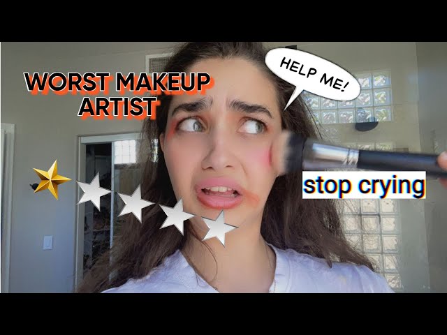 I WENT TO THE WORST MAKEUP ARTIST! (SHE LIED)