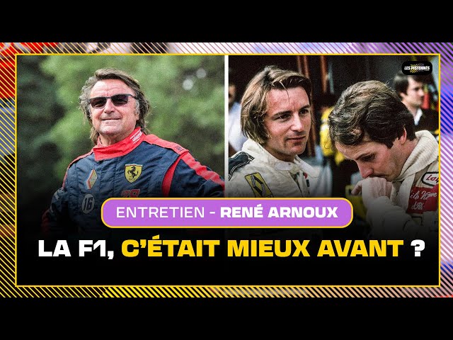 LA F1, C'ETAIT MIEUX AVANT ? Entretien avec René Arnoux ! Les Pistonnés Mag'