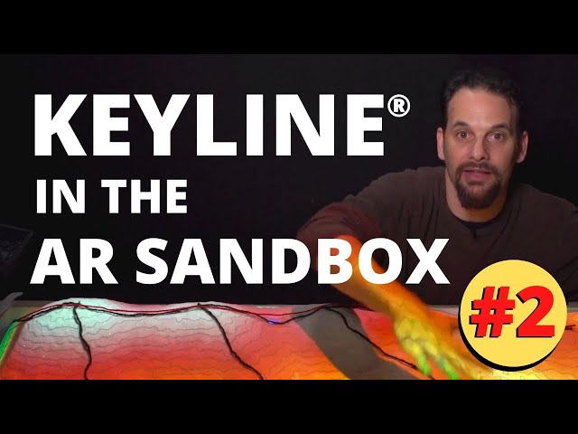 Keyline® in the AR Sandbox #2: Landform Water Divides
