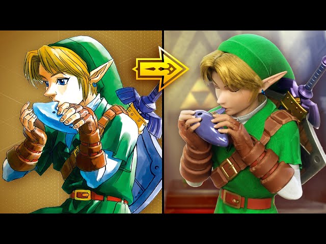 What would Link look like in an Ocarina of Time remake?
